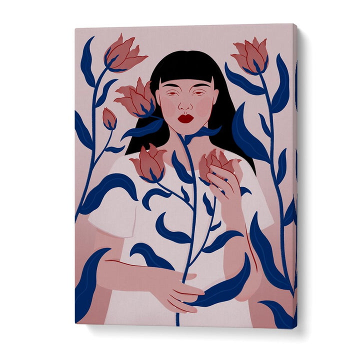 SERENE FLORAL PORTRAIT
