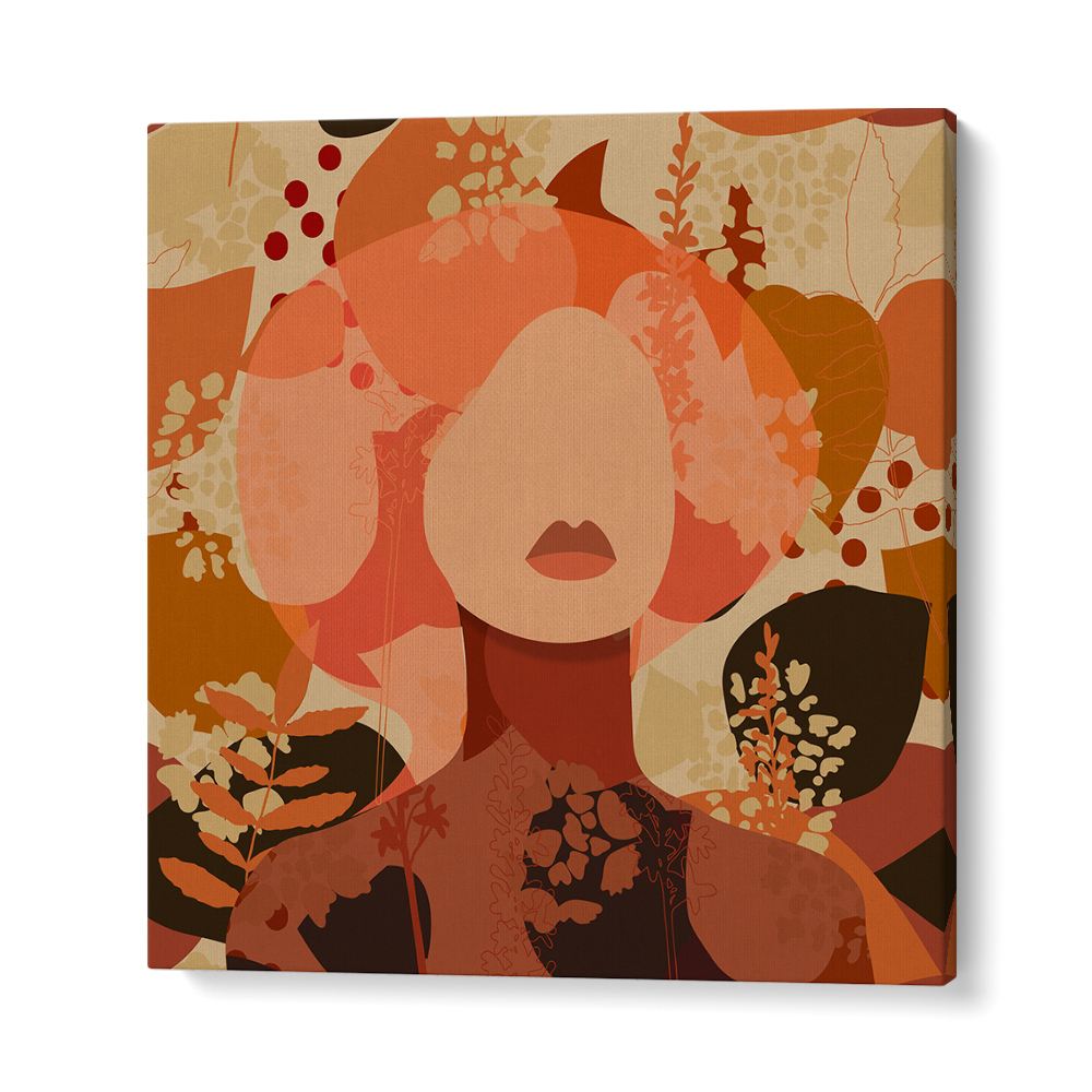 ABSTRACT AUTUMN WOMAN