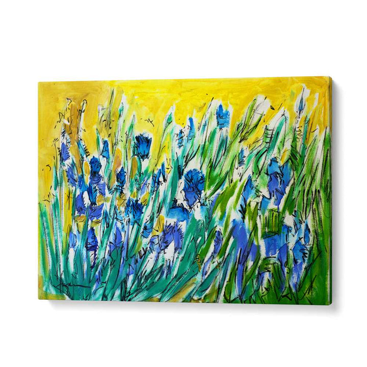 BURST OF BLUE BLOOMS