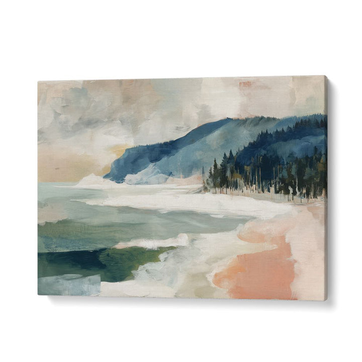 COASTAL PINE FOREST AT DUSK