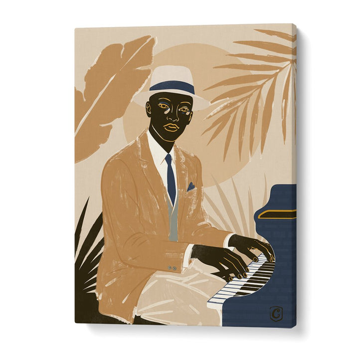 DAPPER JAZZ PIANIST