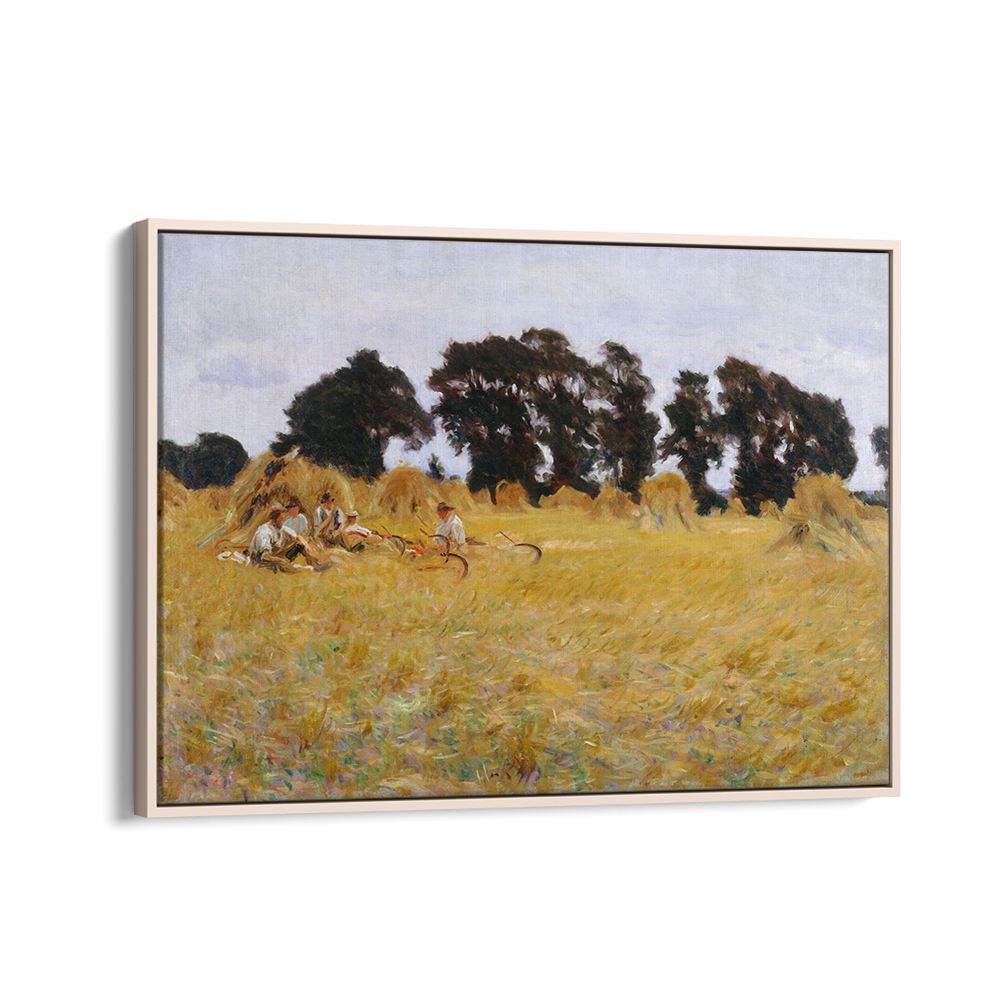 REPARS RESTING IN A WHEAT FEILD
