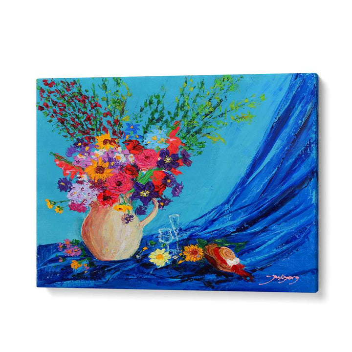 VIBRANT FLORAL STILL LIFE
