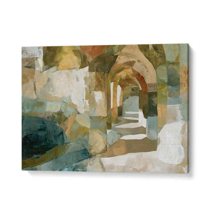 STONE ARCADE WITH ARCHES