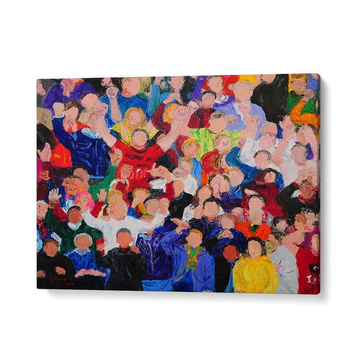 ENERGETIC CROWD CELEBRATION