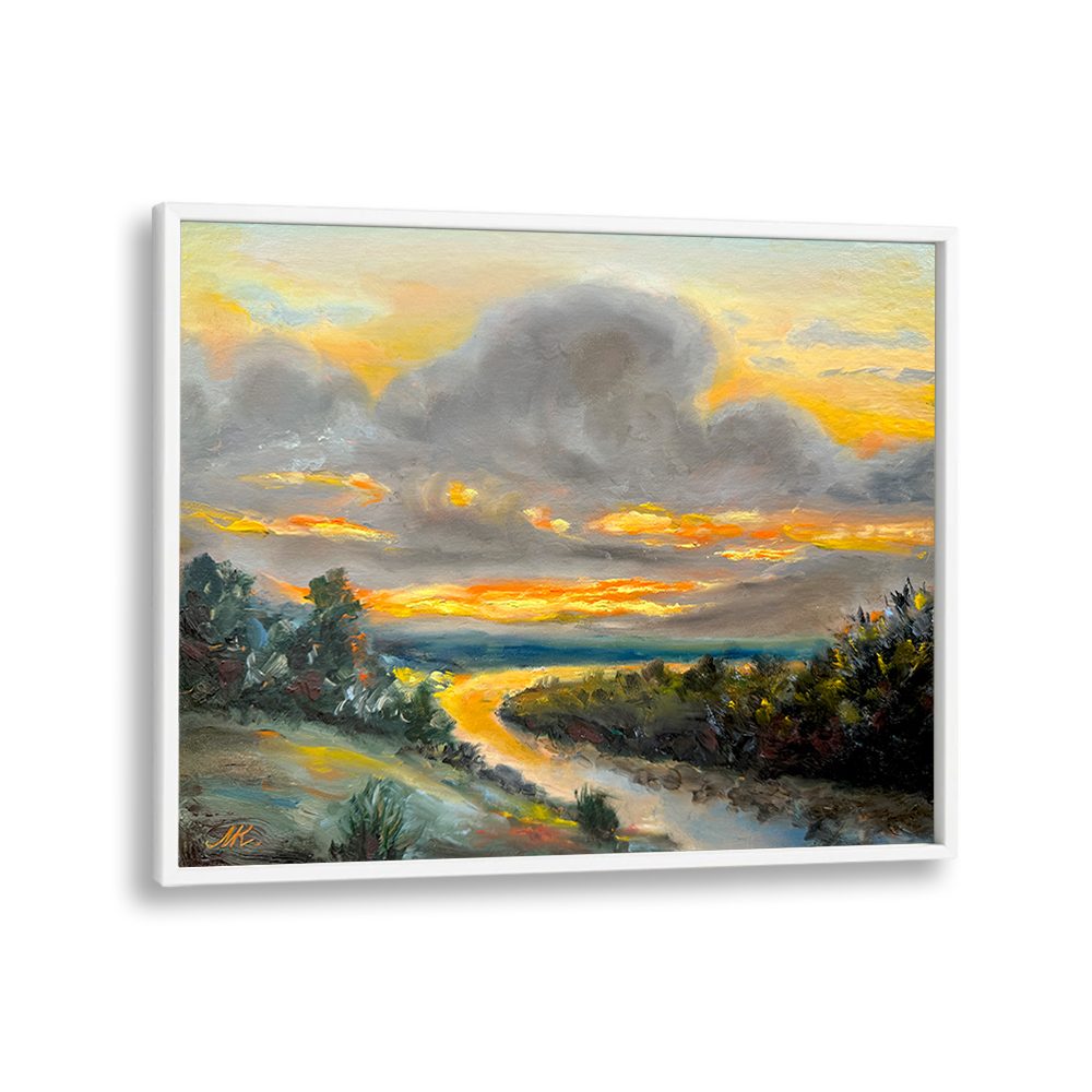 GOLDEN RIVER SUNSET