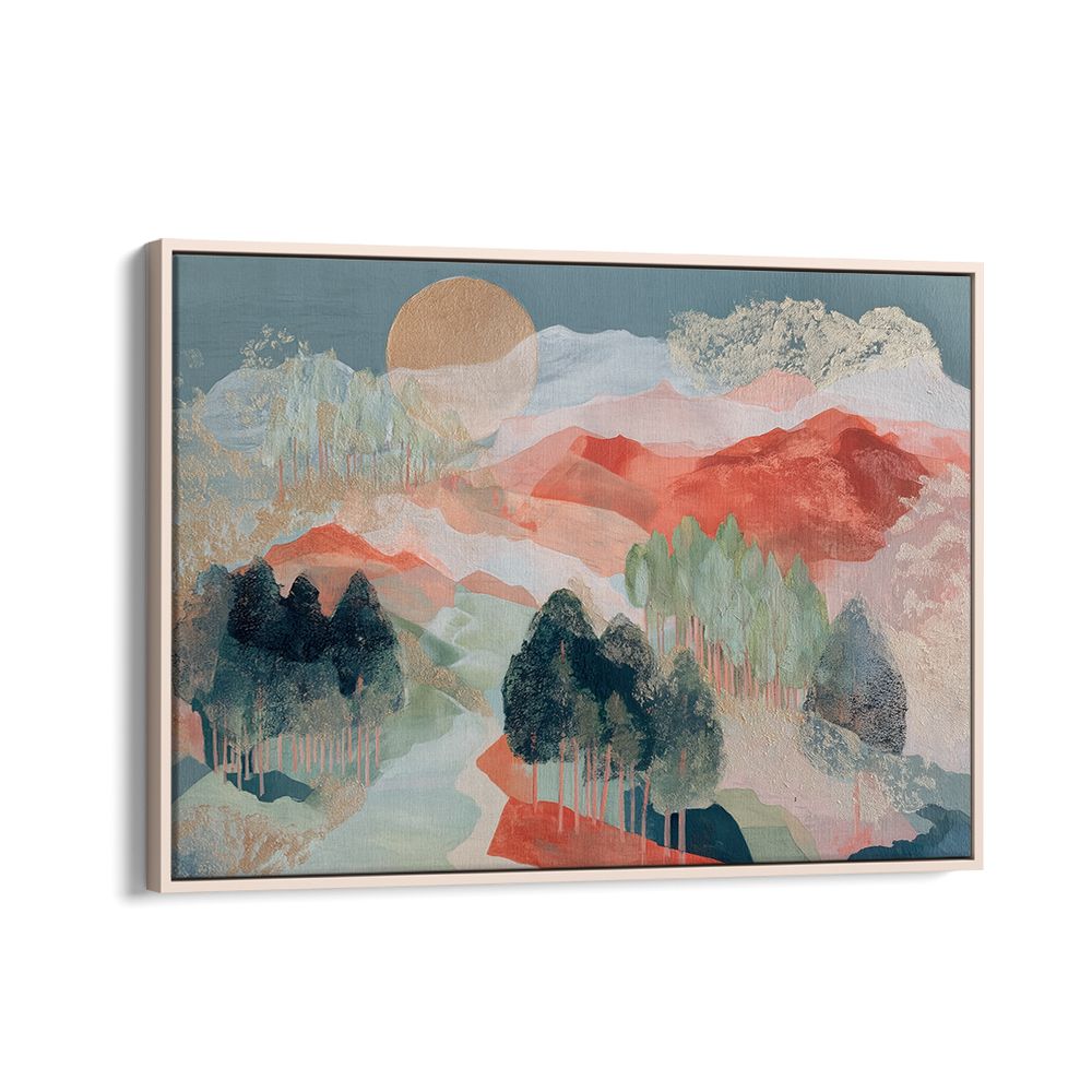 MOUNTAIN FOREST SUNRISE