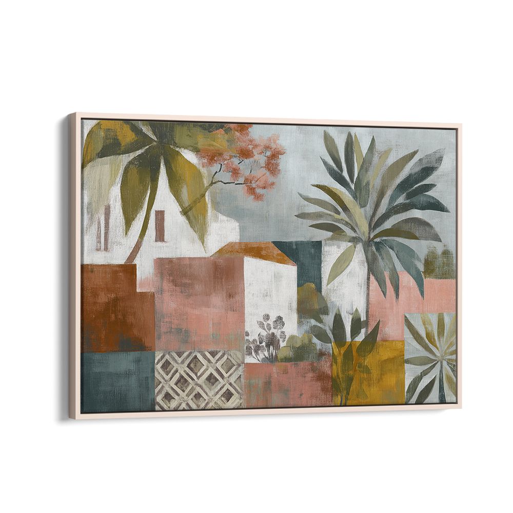 TROPICAL ARCHITECTURE WITH PALMS