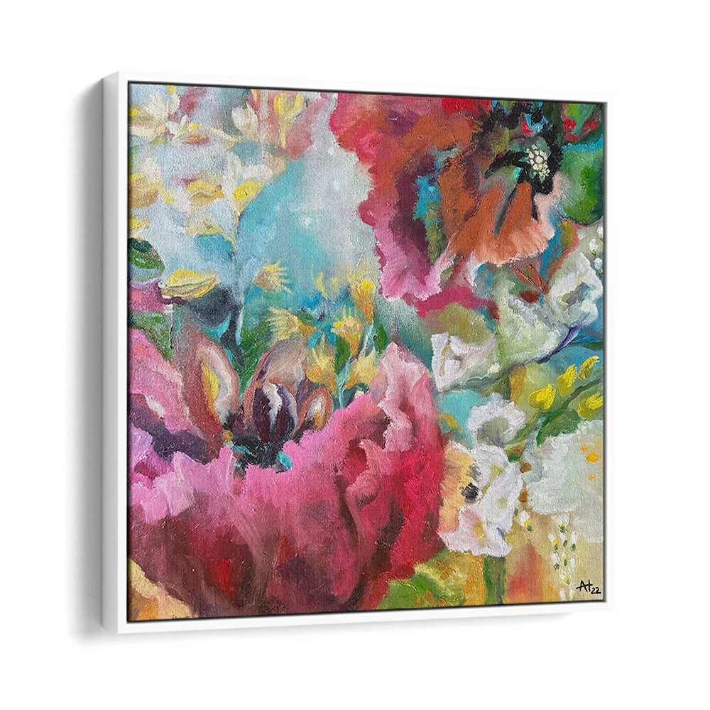 VIBRANT FLORAL ABSTRACT I