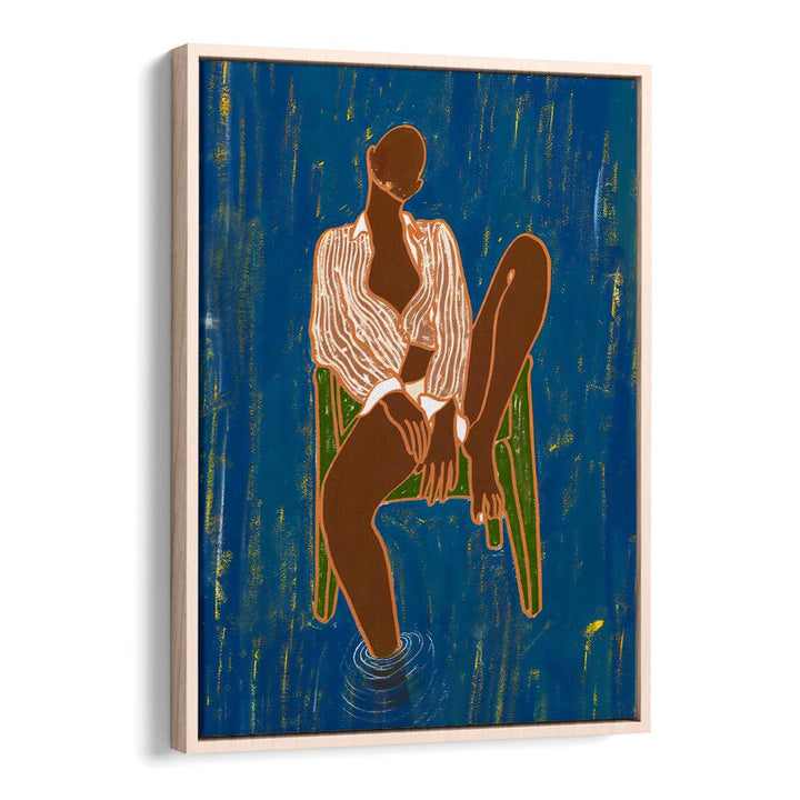 SERENE WOMAN IN WATER