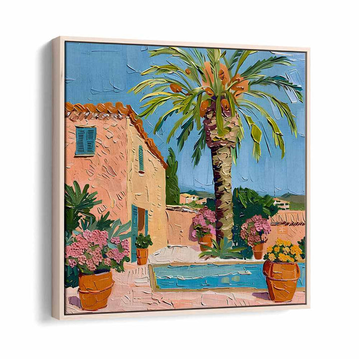 VIBRANT MEDITERRANEAN COURTYARD