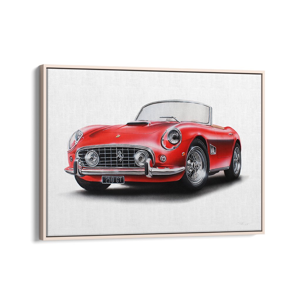 CLASSIC RED SPORTS CAR