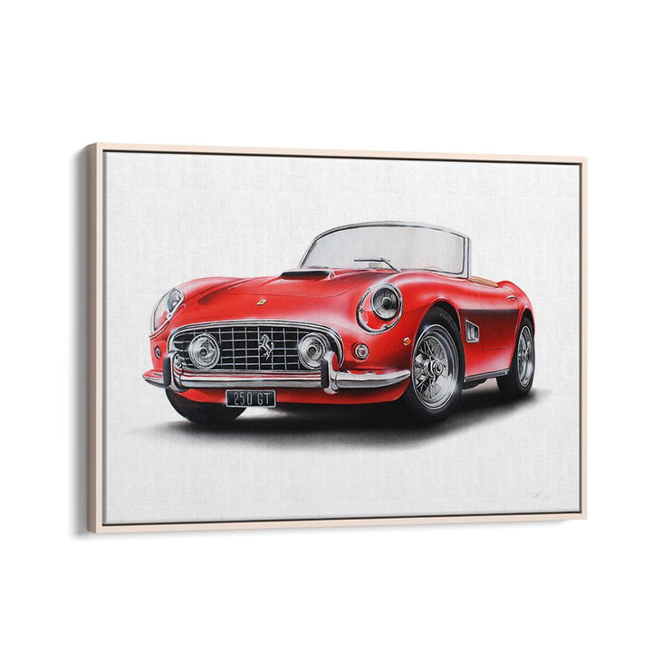 CLASSIC RED SPORTS CAR