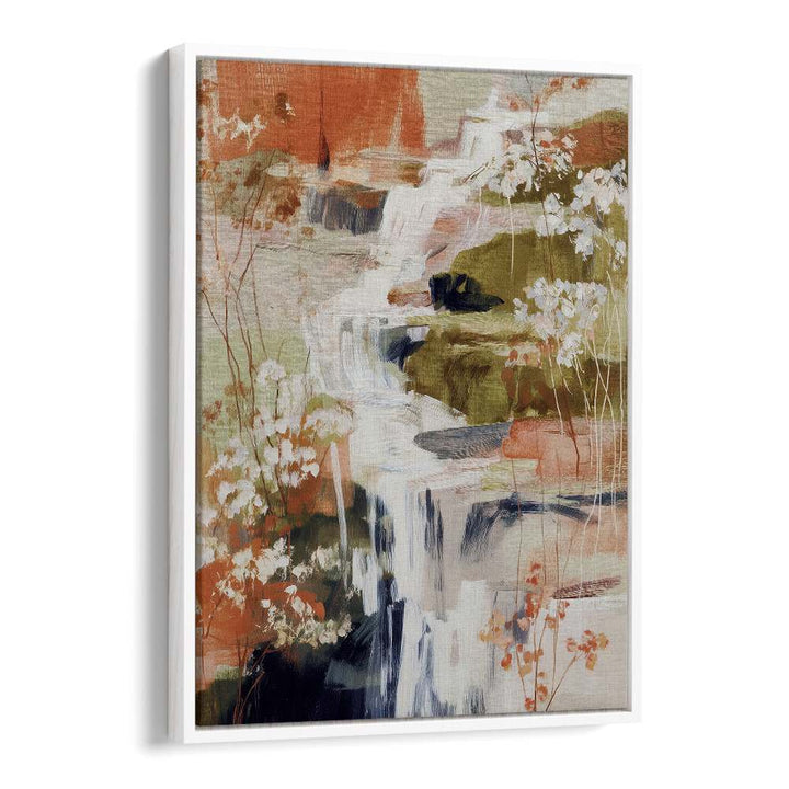 LAYERED WATERFALL WITH FLORALS