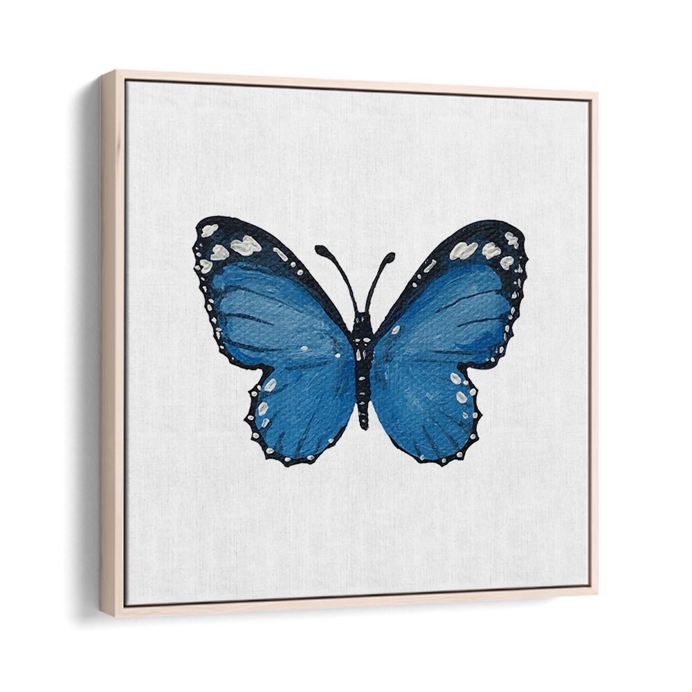 PAINTED BLUE BUTTERFLY
