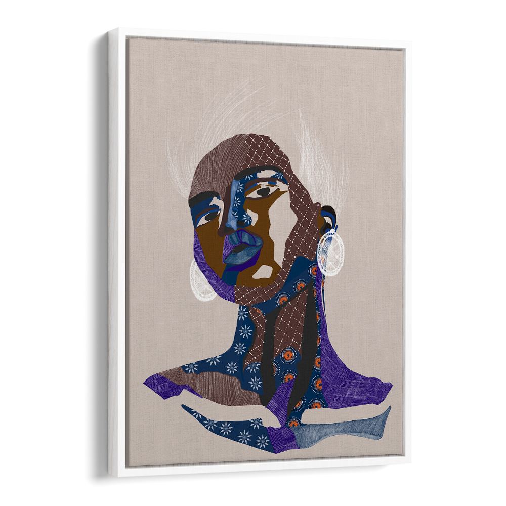 MODERN PATTERNED PORTRAIT