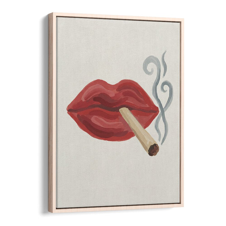 SMOKING RED LIPS