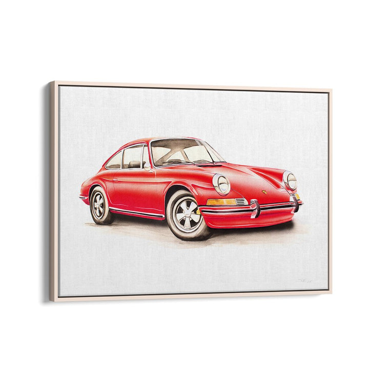 RED CLASSIC SPORTS CAR