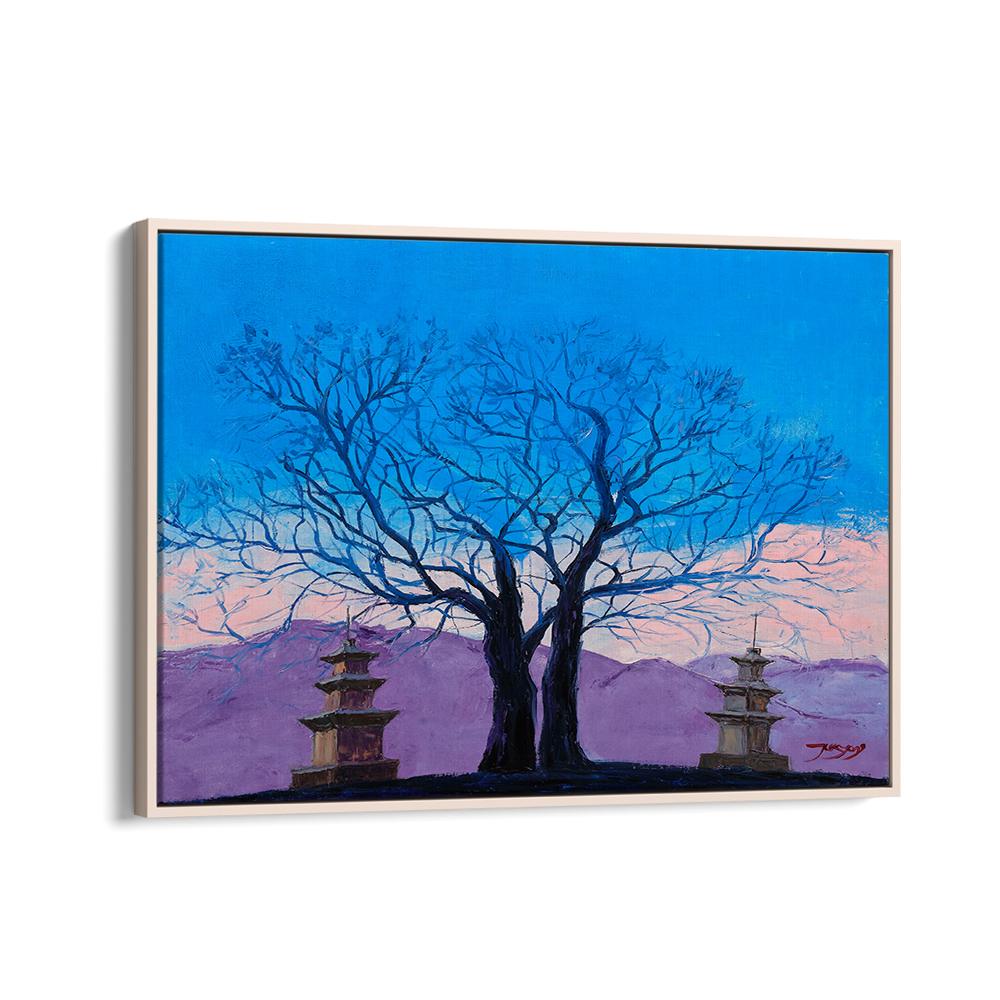 SERENE PAGODA LANDSCAPE