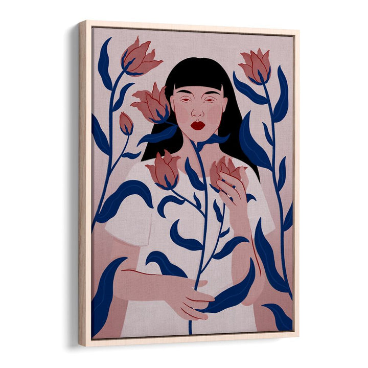 SERENE FLORAL PORTRAIT