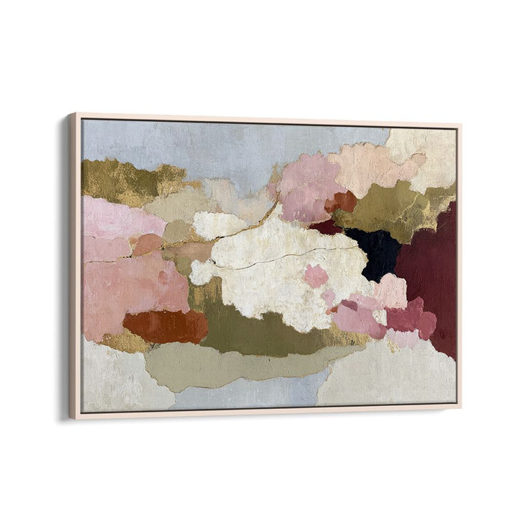FRACTURED LANDSCAPE WITH GOLD VEINS