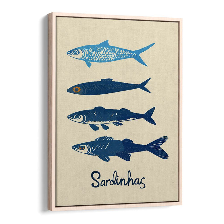 STYLIZED BLUE SARDINES