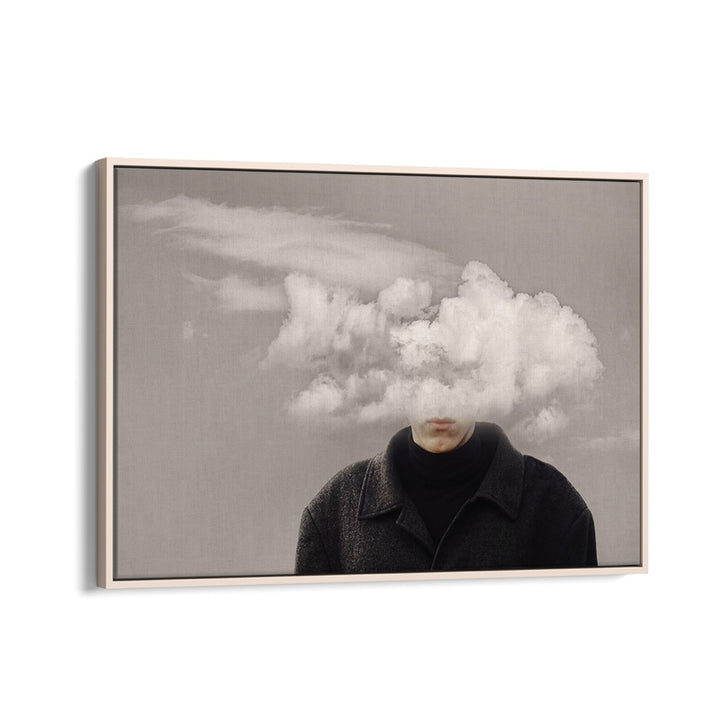 MAN'S HEAD IN CLOUDS