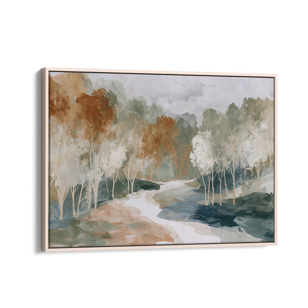 WOLF THROUGH GOLDEN FOREST