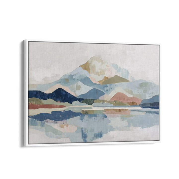 ADIRONDACK MOUNTAIN LAKE WINTER