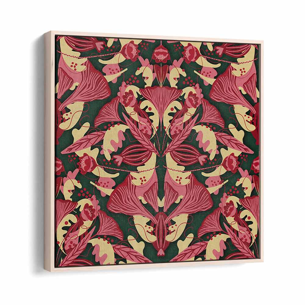 ELEGANT PINK BOTANICAL PATTERN