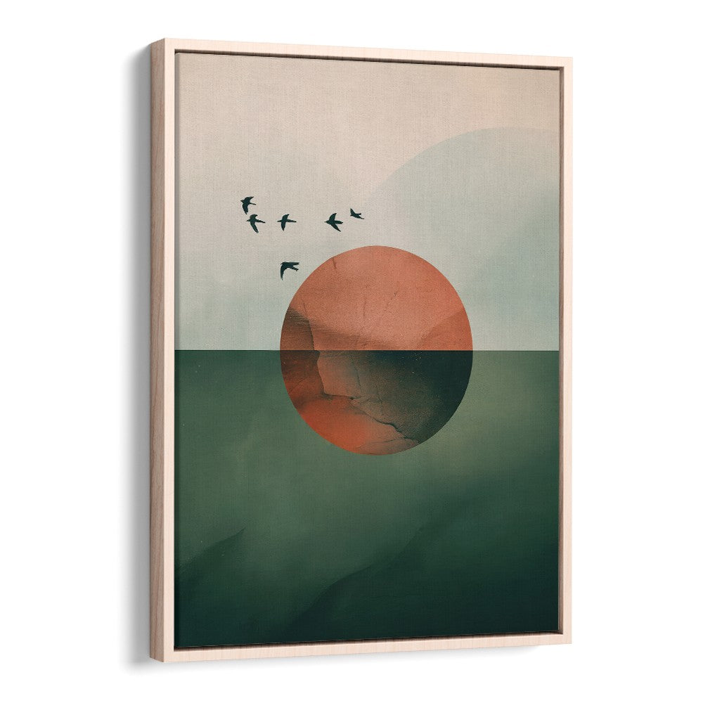 MINIMALIST SUNSET BIRDS