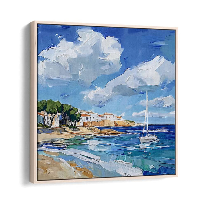 MEDITERRANEAN BEACH SAILBOAT