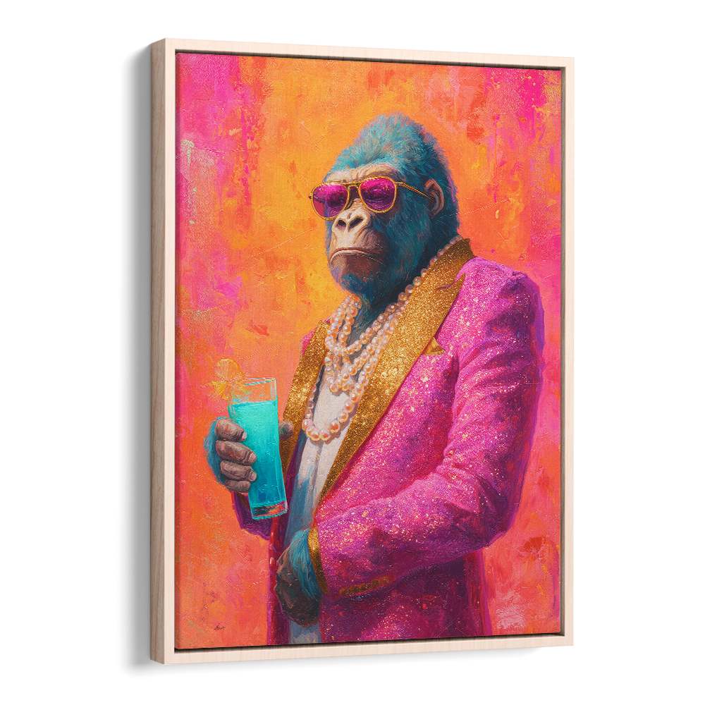 COOL GORILLA PINK SUIT