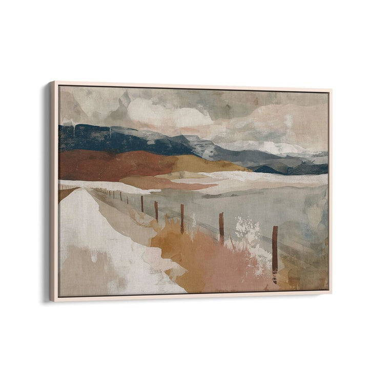 DESERT RANCH WITH DISTANT BUTTES