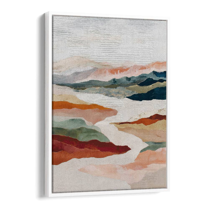 MOUNTAIN VALLEY WITH FLOWING RIVER