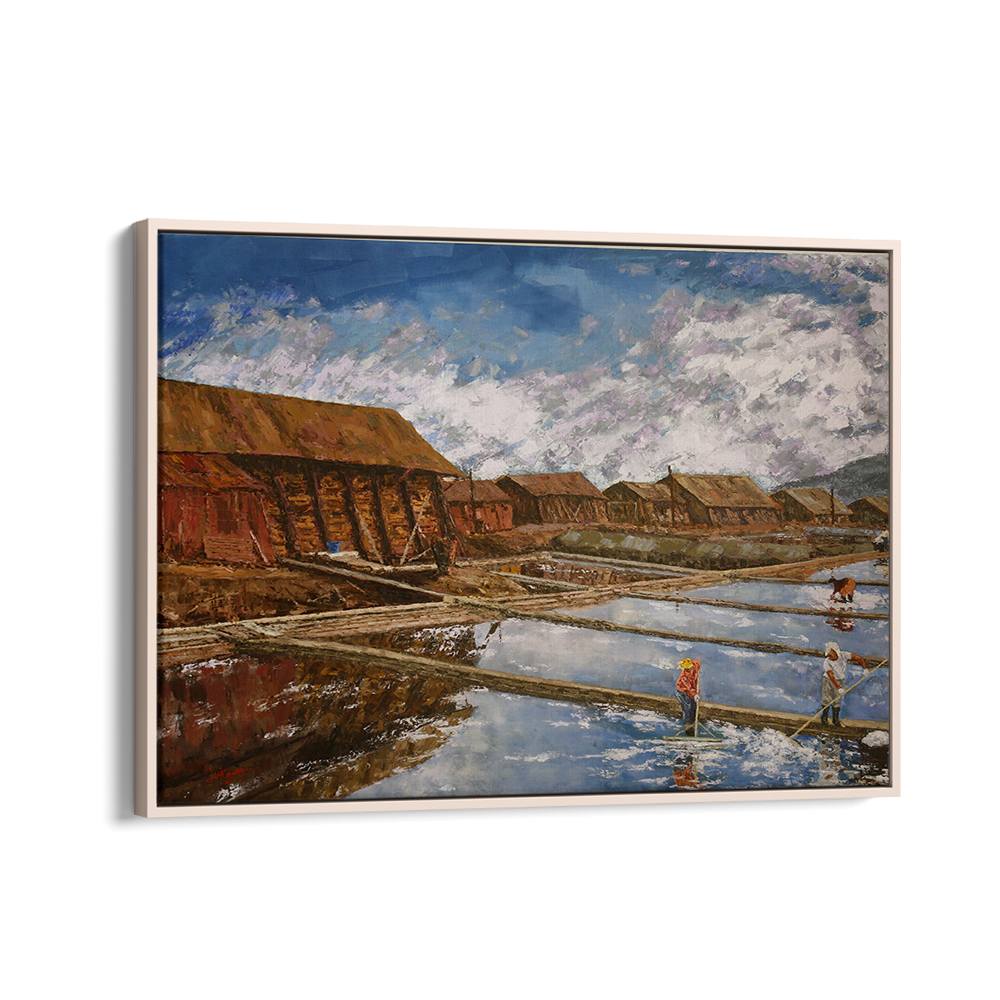TRADITIONAL SALTWORKS SCENE