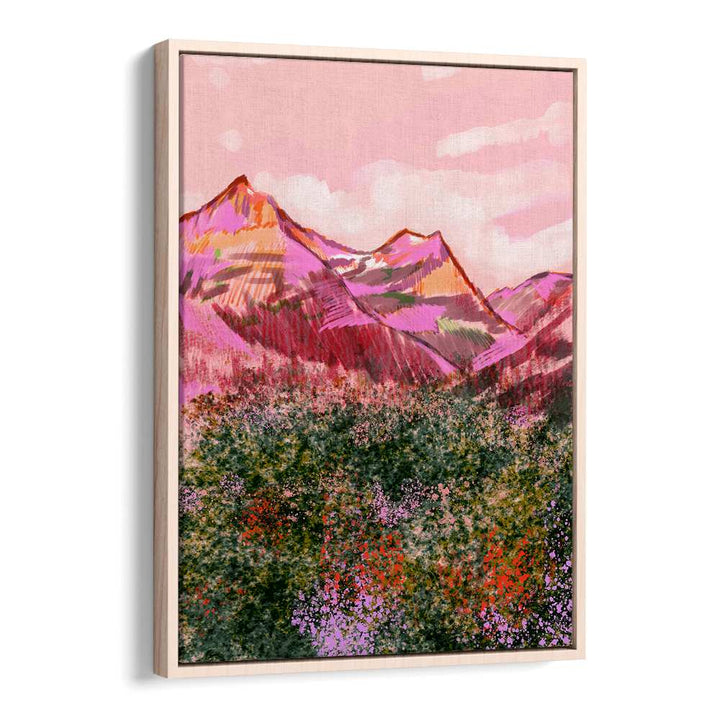 VIBRANT PINK MOUNTAINS