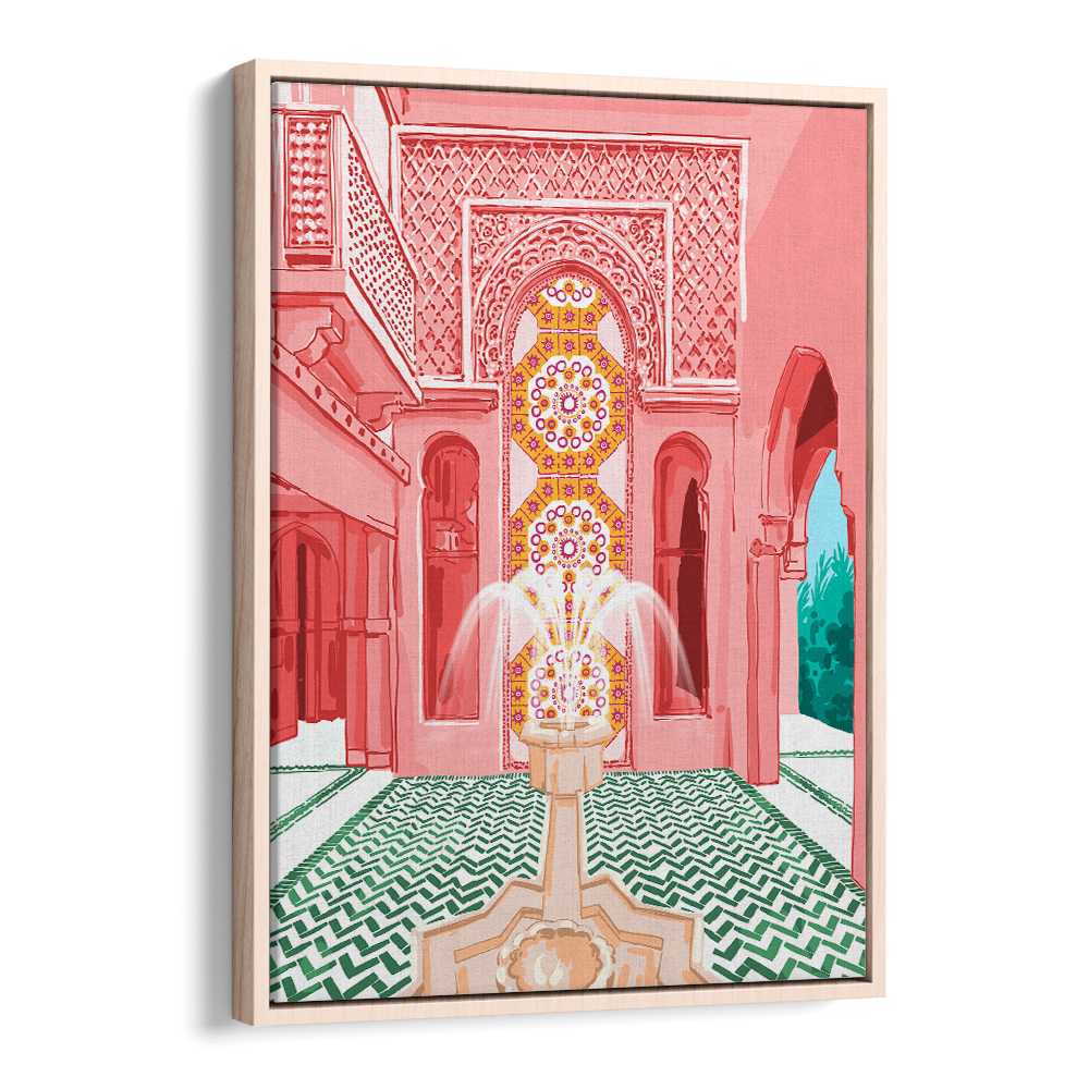 MOROCCAN COURTYARD FOUNTAIN