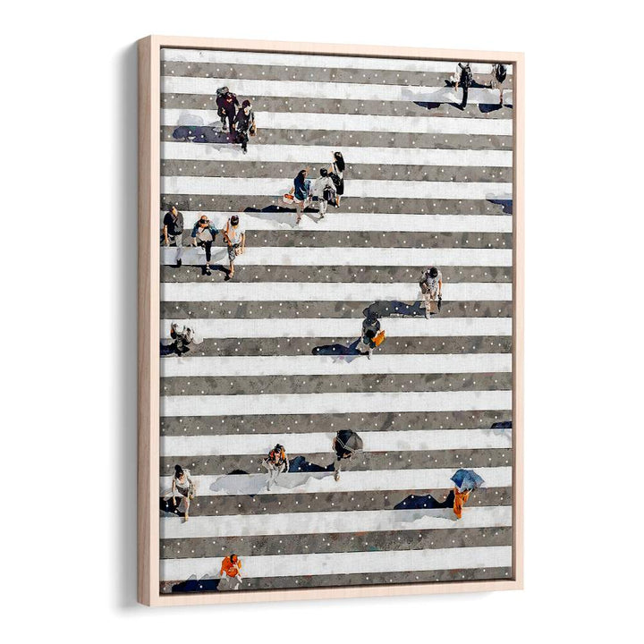 BUSY CITY CROSSWALK
