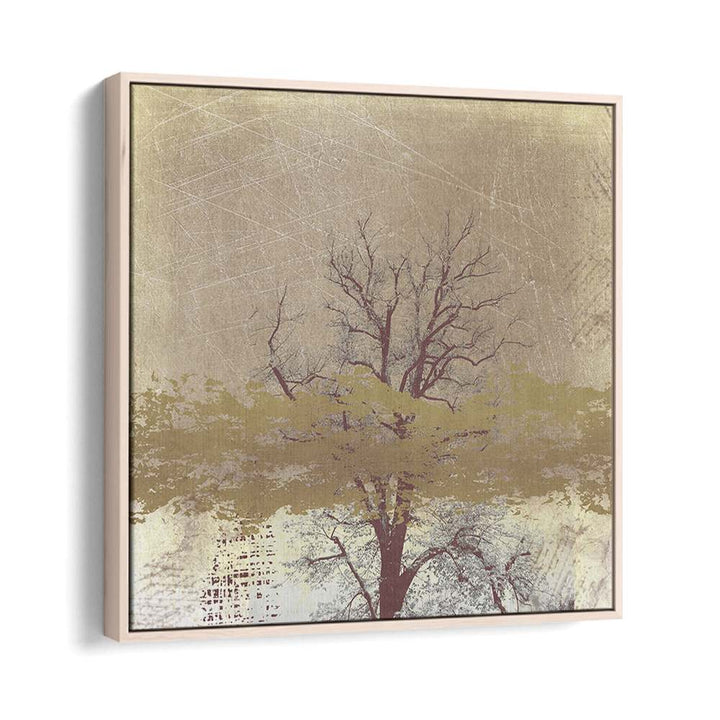 GOLDEN BARE TREE ABSTRACT