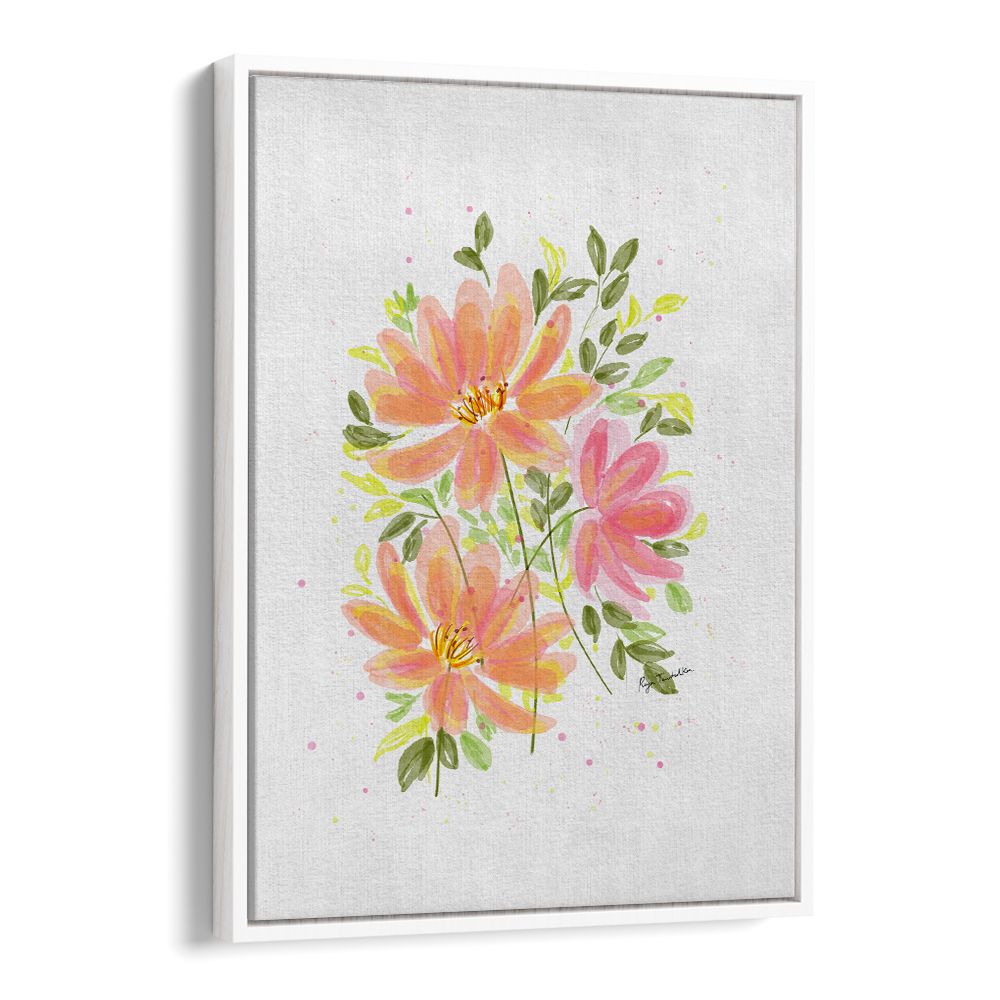 ORANGE FLORALS III