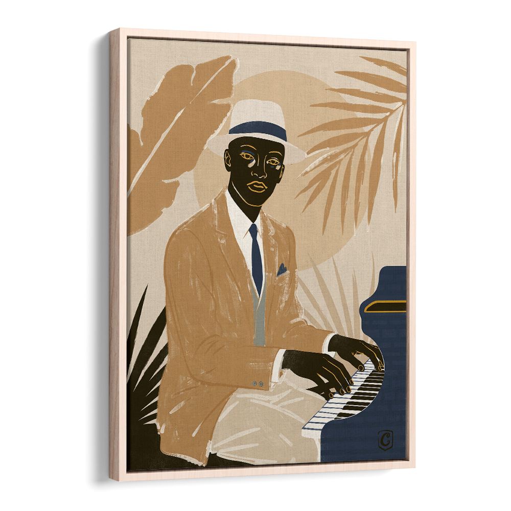 DAPPER JAZZ PIANIST