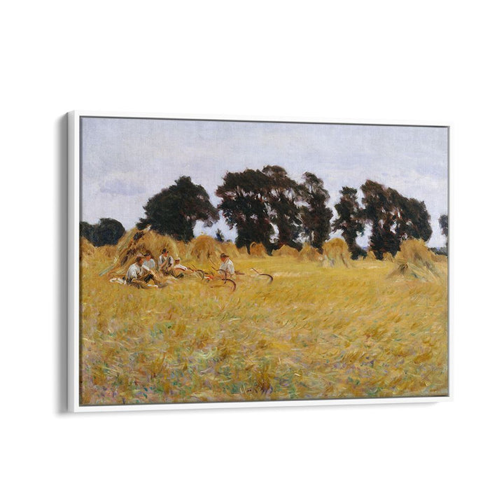 REPARS RESTING IN A WHEAT FEILD