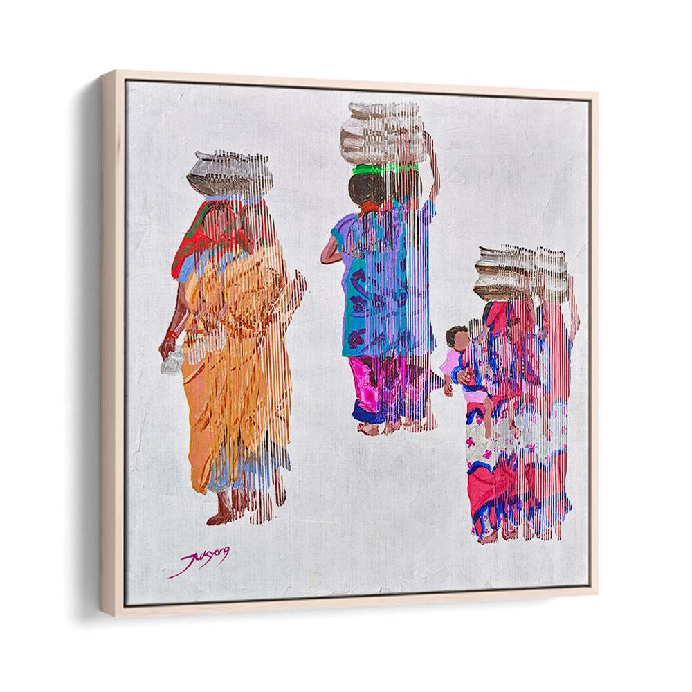 VIBRANT CARRYING WOMEN