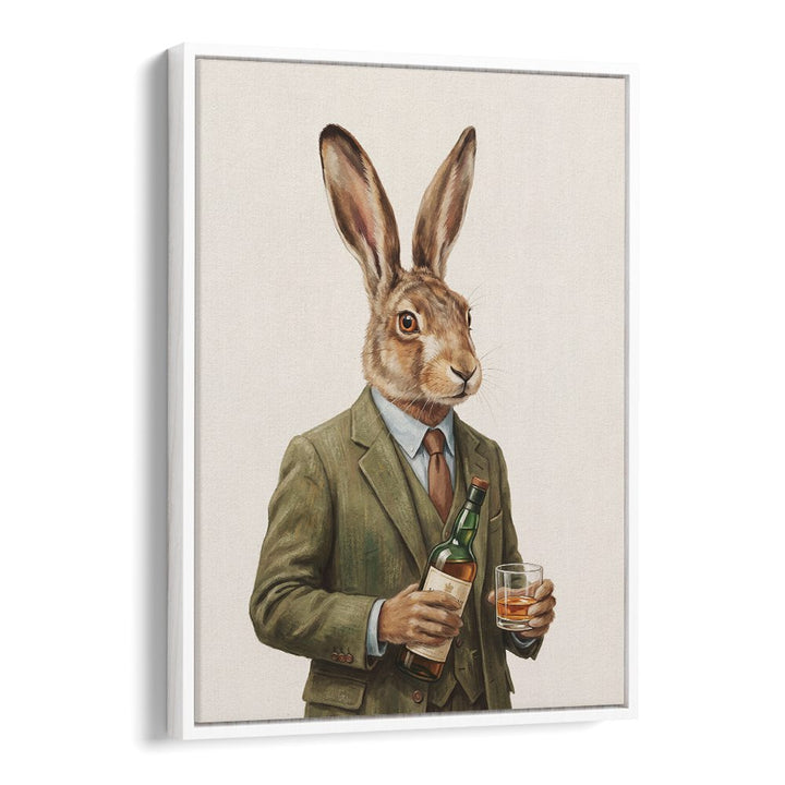 DAPPER HARE WITH WHISKEY