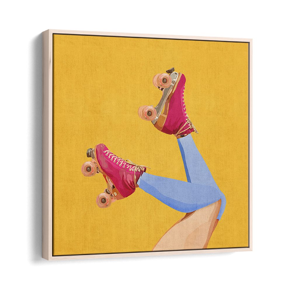 PINK ROLLER SKATES
