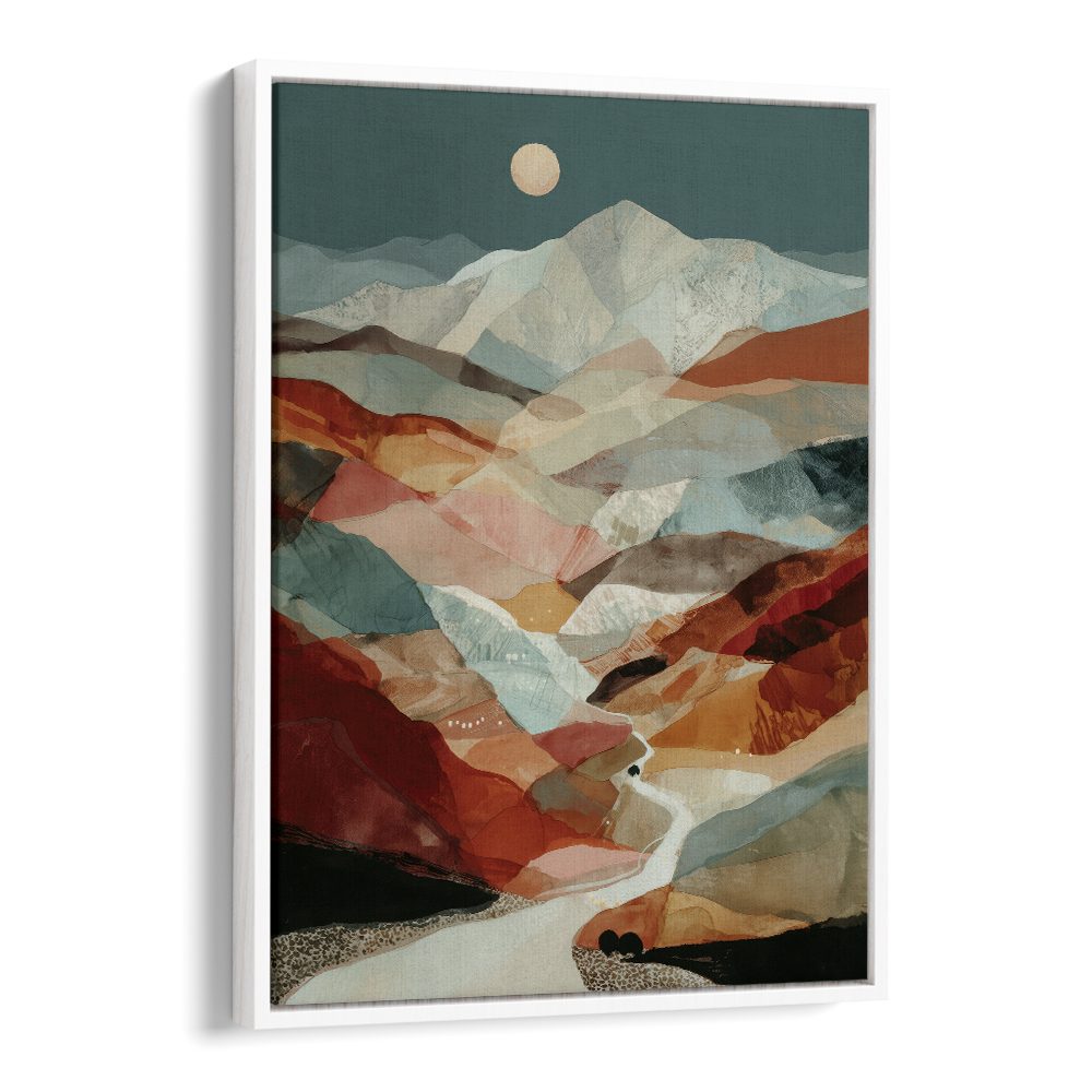 MOUNTAIN PASS AT NIGHT