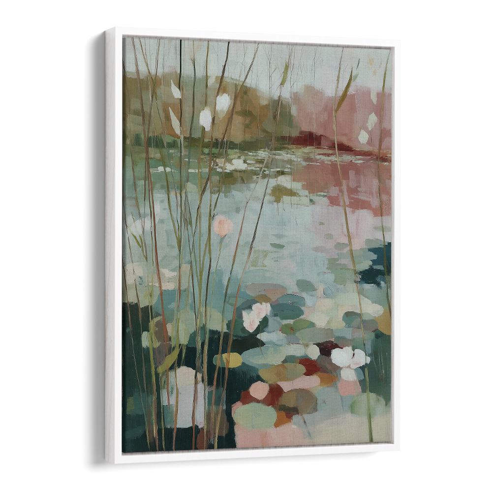 SPRING POND WITH WATER LILIES