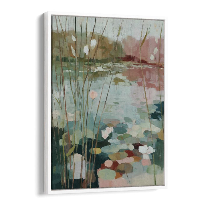 SPRING POND WITH WATER LILIES