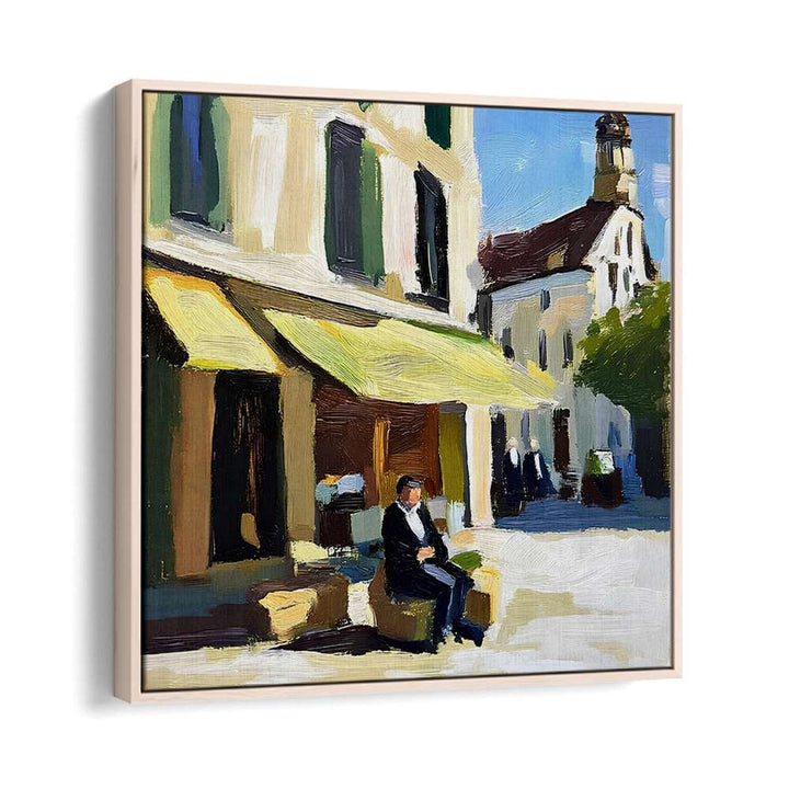 MAN AT SUNNY CAFE